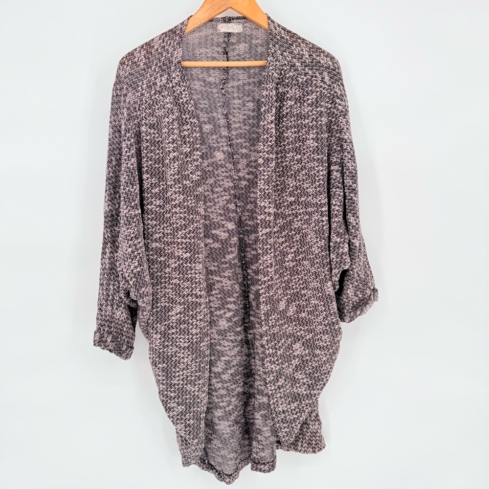 Free People Beach Cocoon Cardigan Sweater Shawl Coastal Boho Lagenlook